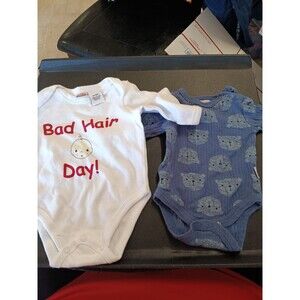 pair of Body Suits  0-3 months
